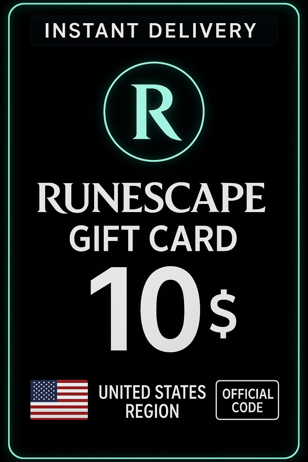 Runescape 기프트 카드 - 10$