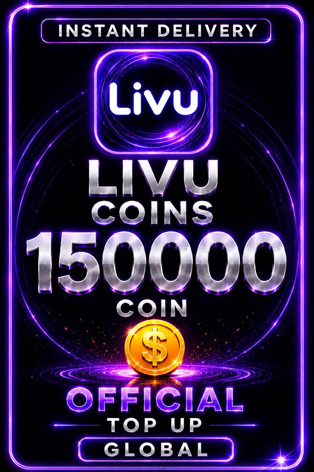LivU - 150000 Coins Top Up (Global)