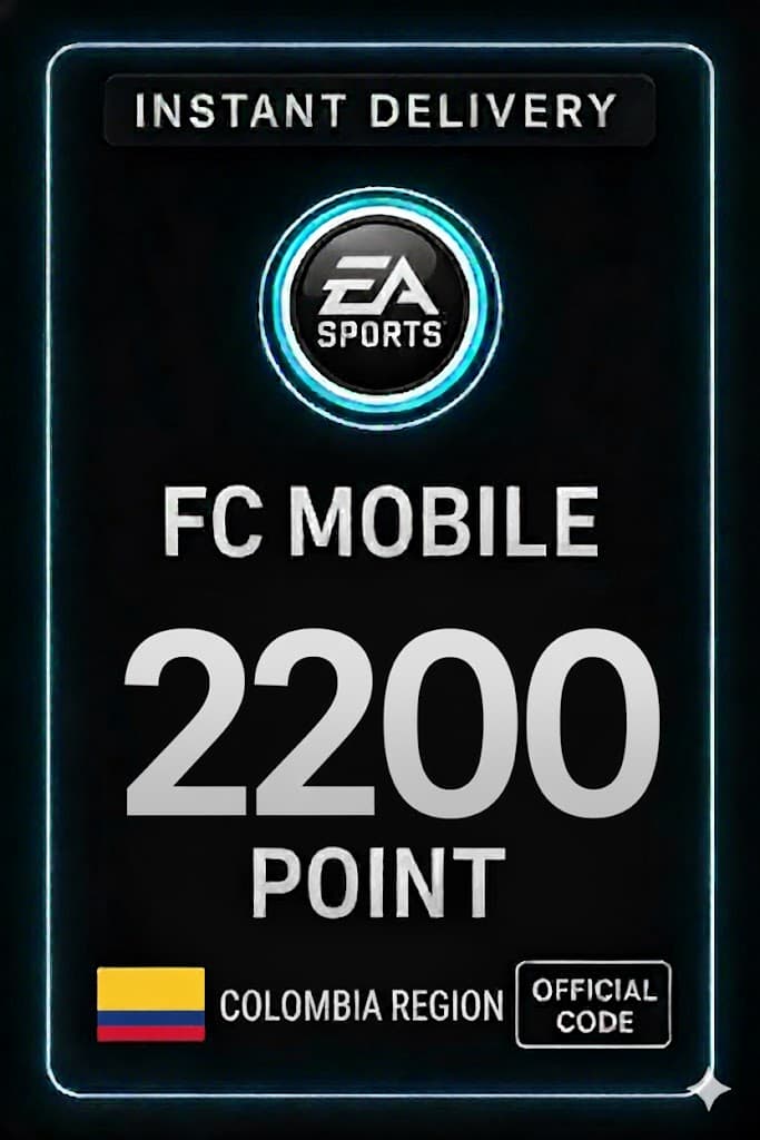 FC Mobile 2200 միավոր Նվեր Քարտ - Կոլումբիա