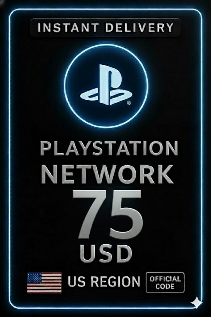 Playstation PSN Card 75$