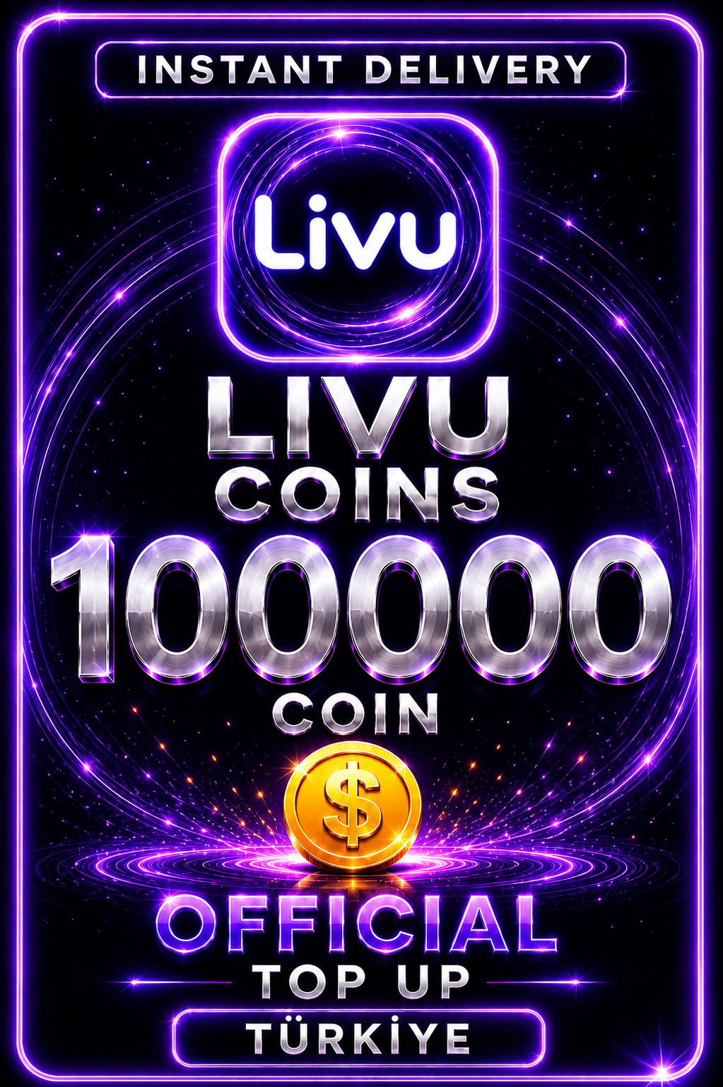 LivU - 100000 Coins Top Up (Turkey)