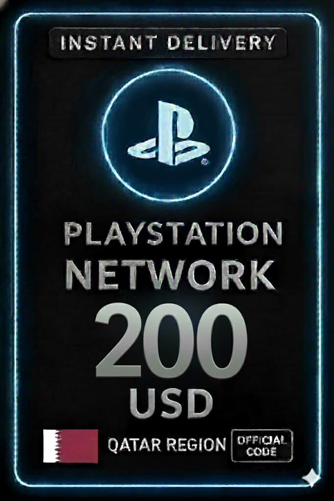 PSN карт 200 Доллар Катар