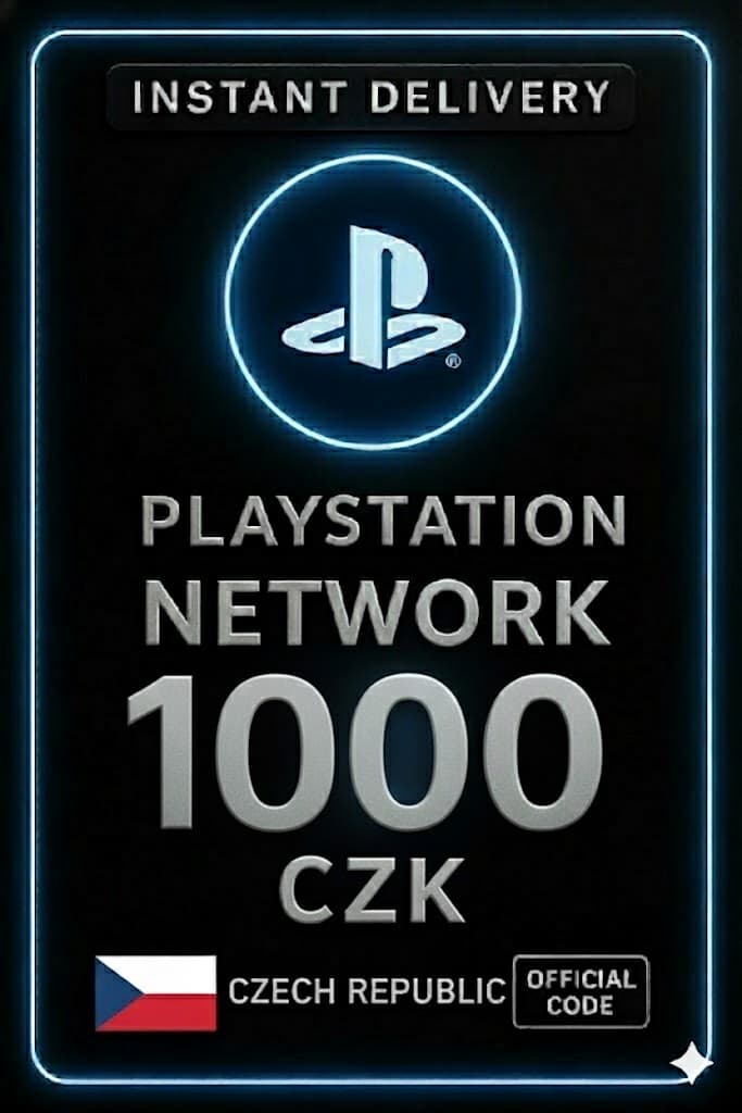 PSN Card Czech Republic - 1000 CZK (CZ)