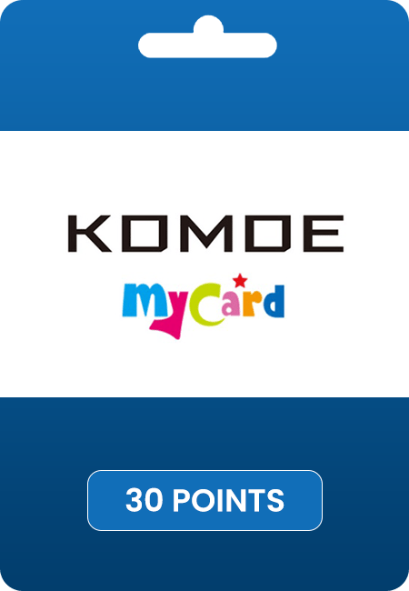 KOMOE Exkluzivní karta 30 bodů