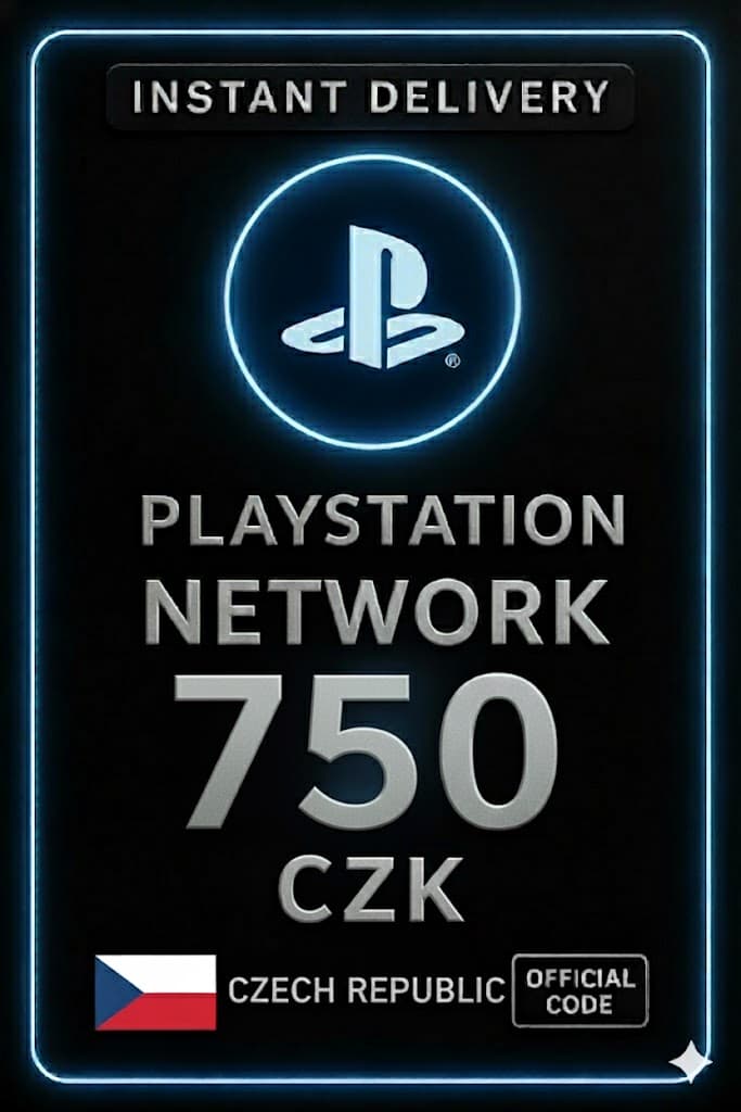 PSN Card Czech Republic - 750 CZK (CZ)