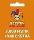Gamyun V2 FISTIK 6.000 Fıstık %20 إضافي