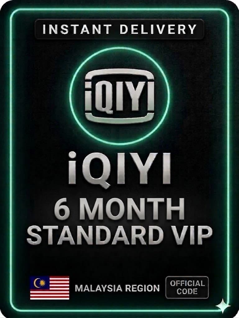 iQIYI 6 Month Standard VIP Malaysia