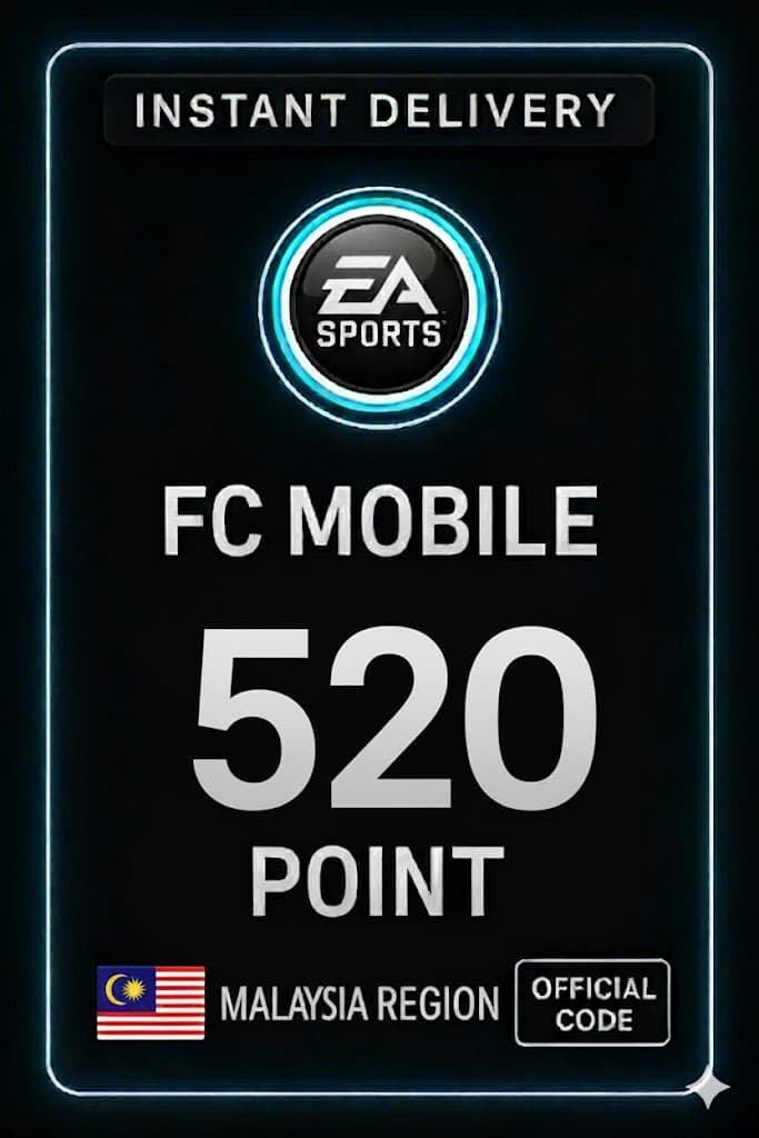 FC Mobile 520 Points Gift Card - Malaysia