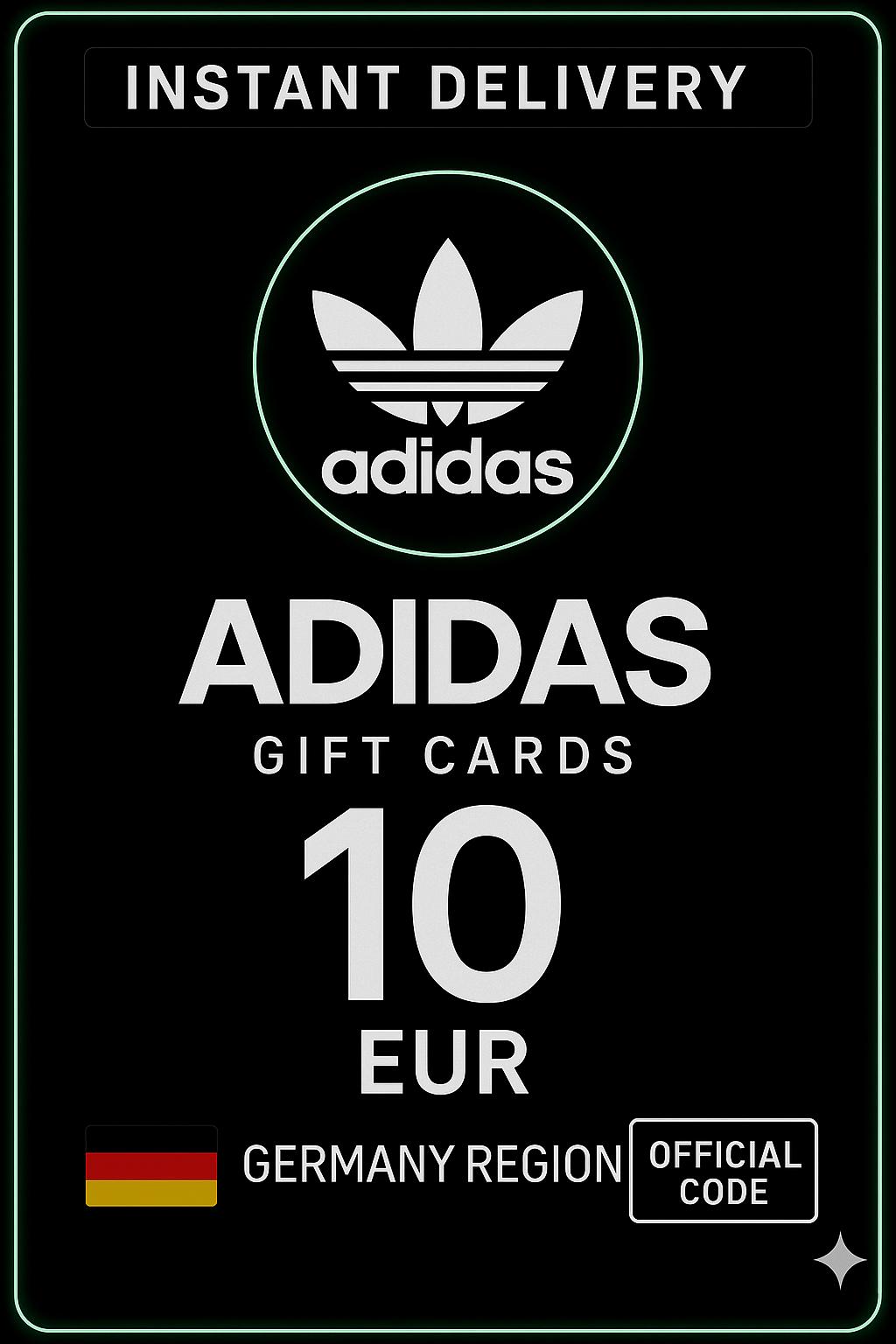 Adidas Gift Card 10 EUR DE