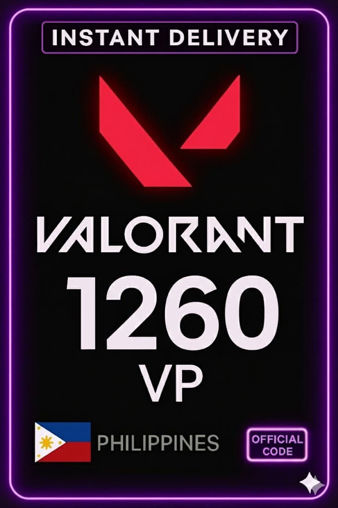 Valorant Points - 1260 VP (Φιλιππίνες)