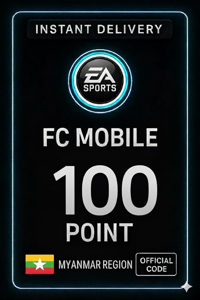 FC Mobile 100 Pont Ajándékkártya - Mianmar