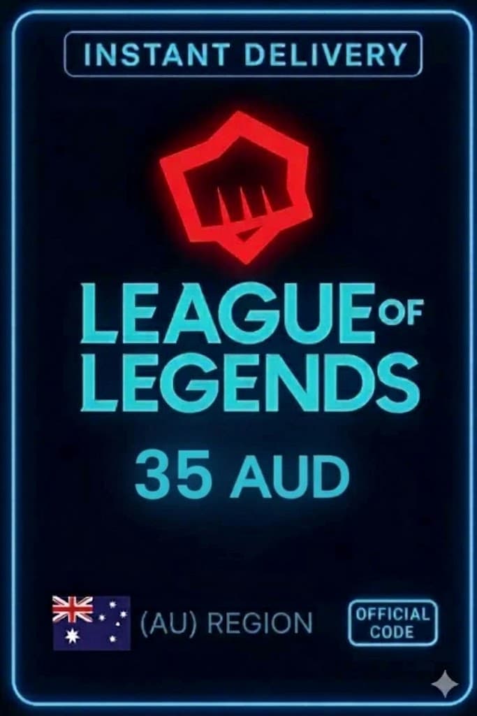 League of Legends 35 AUD RP Gift Card