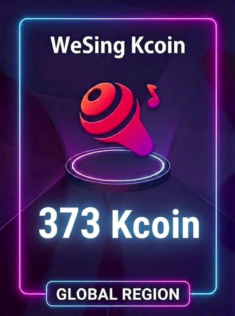 WeSing - 373 Kcoin Topup