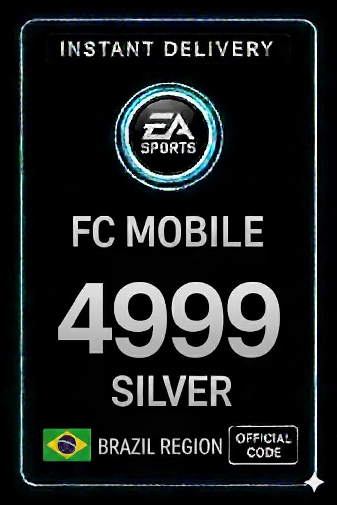 FC Mobile 4999 արծաթ Նվեր Քարտ - Բրազիլիա