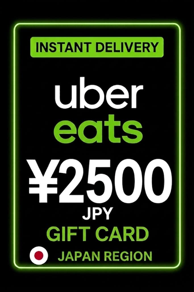 Uber & Uber Eats JP 2500 JPY