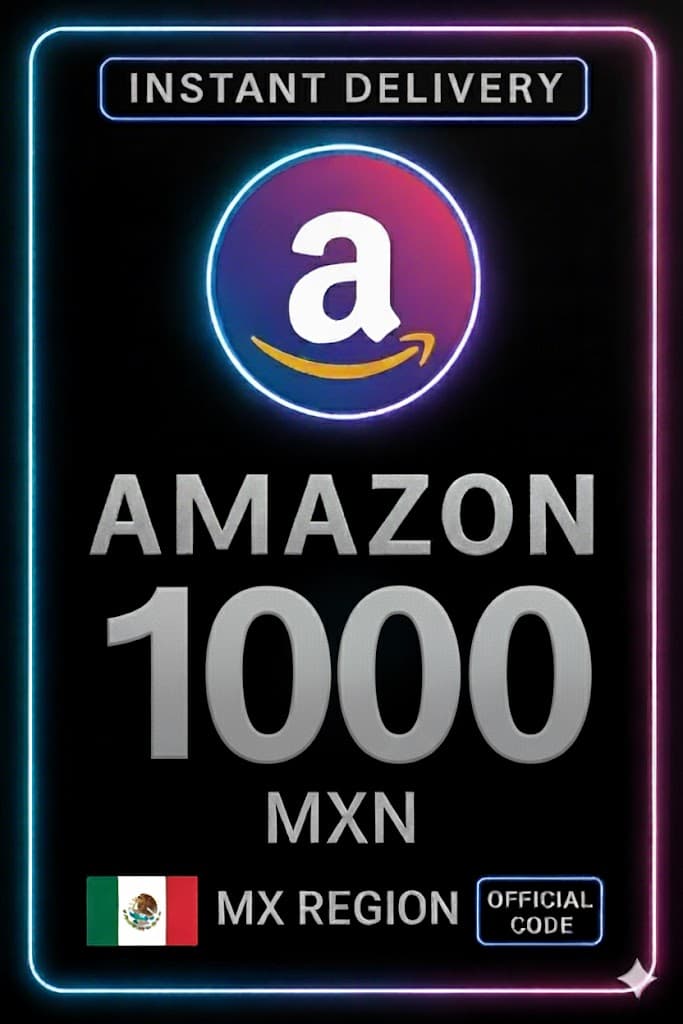 Ամազոն նվեր քարտ - Մեքսիկա 1000 MXN