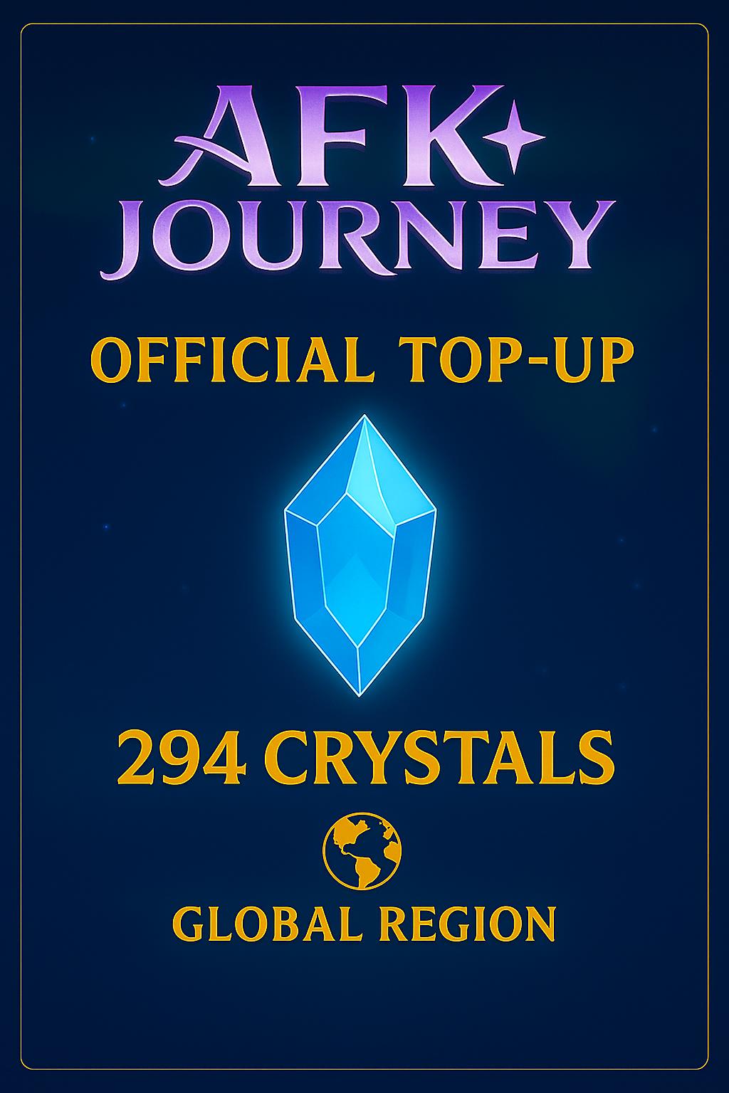 AFK Journey - 294 Dragon Crystals (Top-Up)