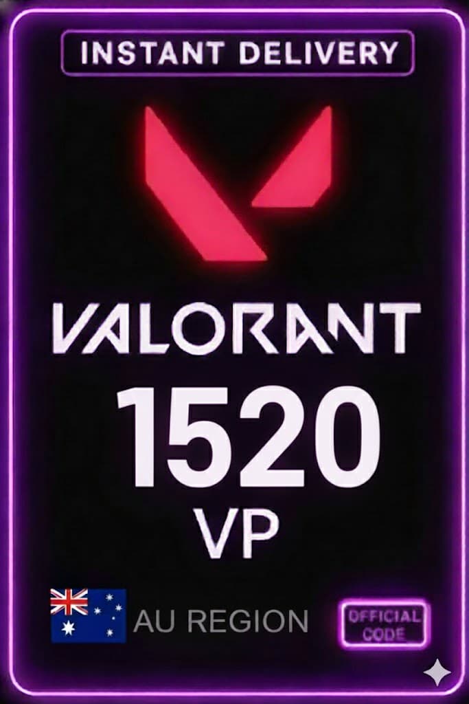Valorant Points - 1520 VP (Australia)