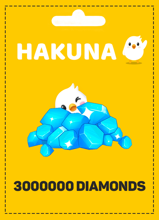 Hakuna 3000000 demantar