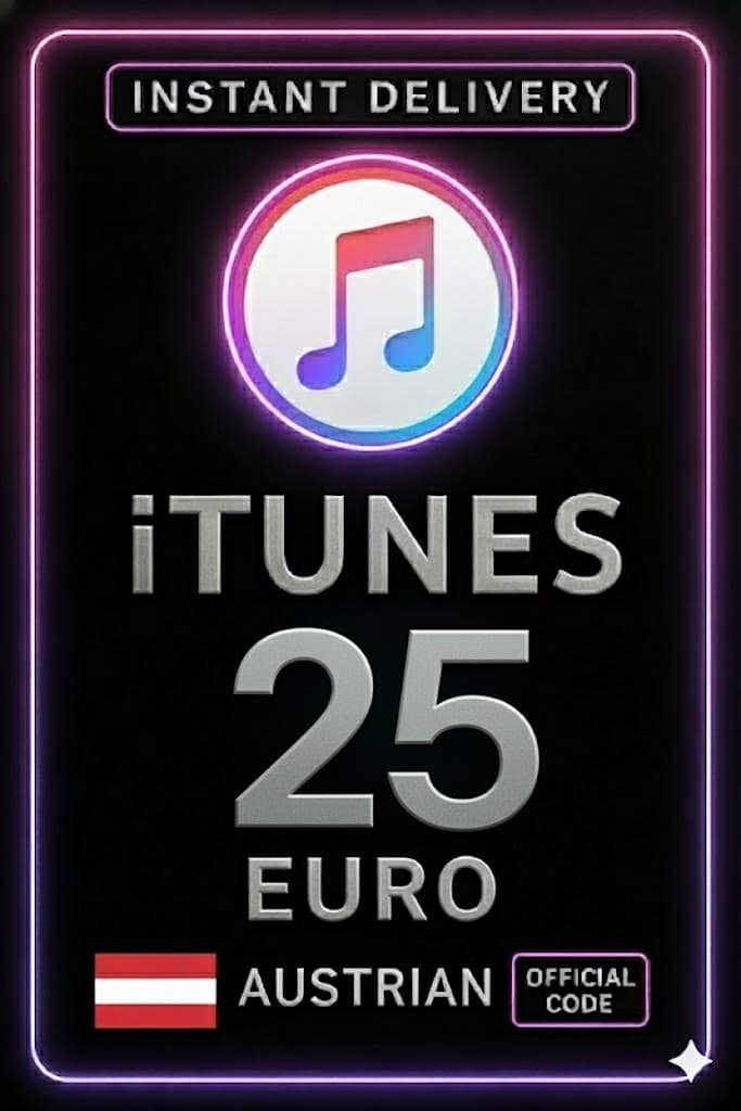 iTunes Gift Card 25 € Austria