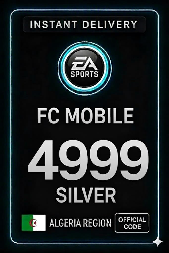 FC Mobile 4999 Արծաթ Նվեր Քարտ - Ալժիր