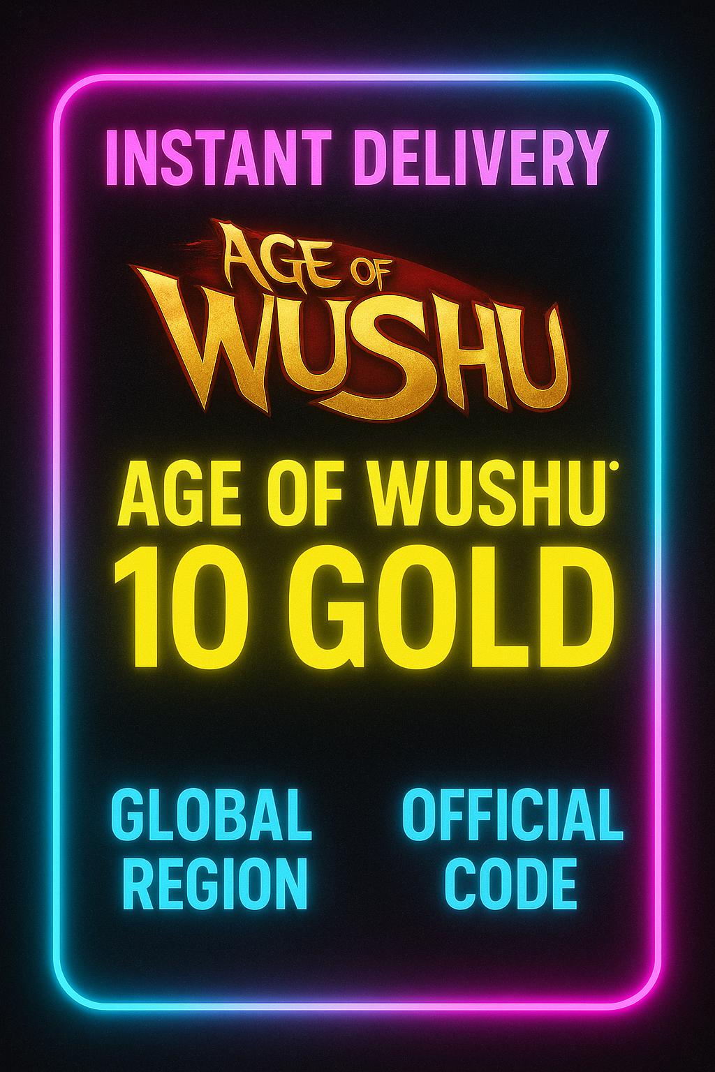 Age Of Wushu 10 Gold
