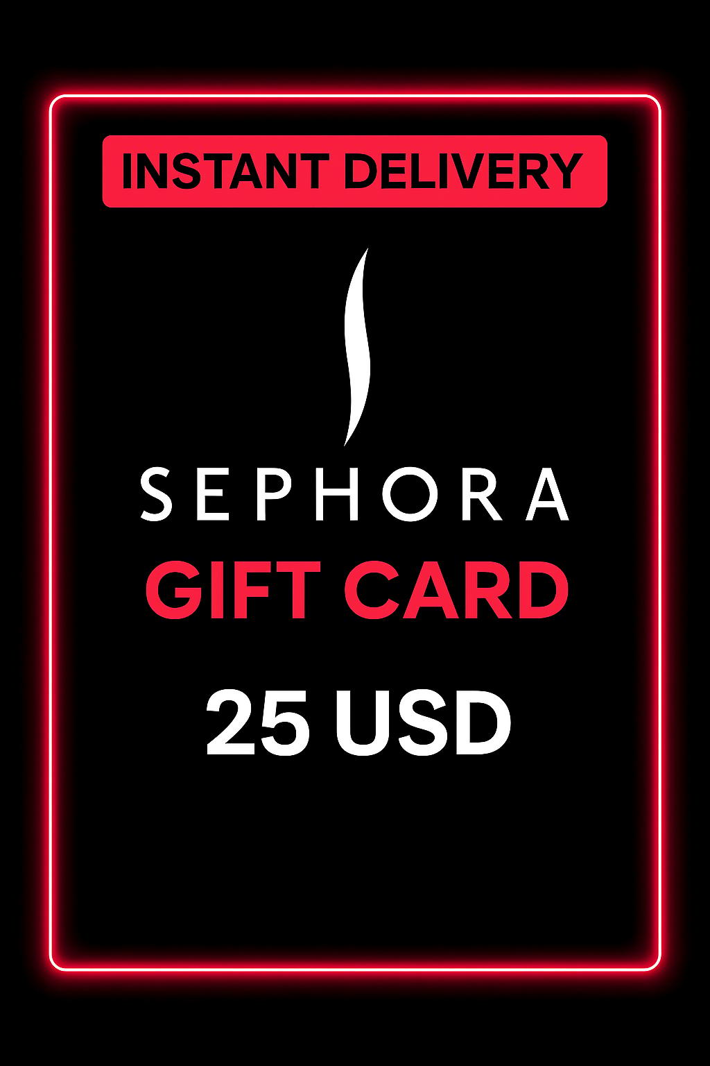 Σέφωρα 25 USD Gift Card