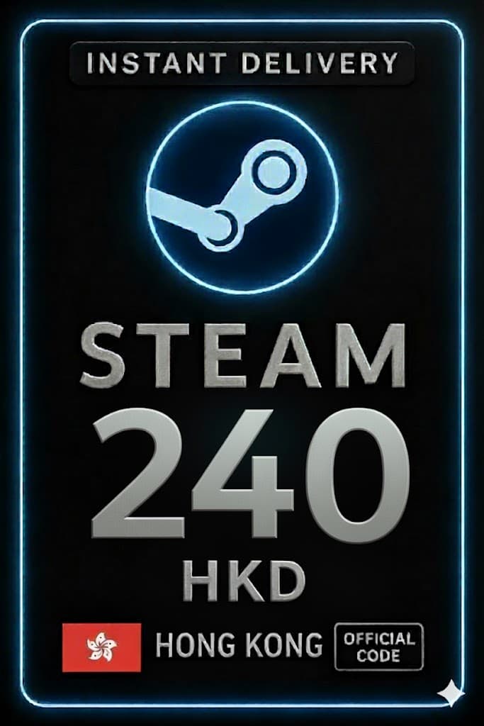 Steam Wallet Card 240 HKD