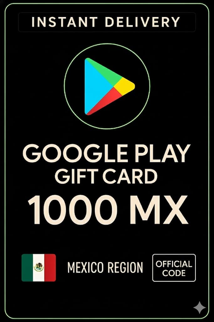 Google Play Gift Card - Mexico MX 1000