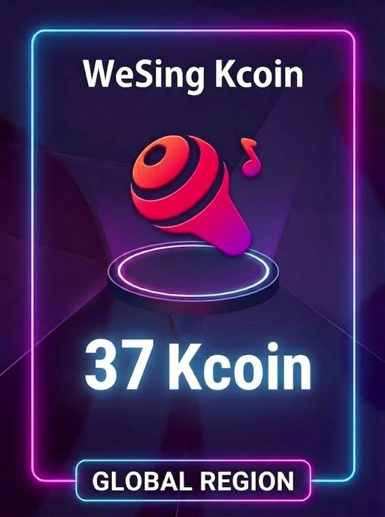WeSing - 37 Kcoin Topup