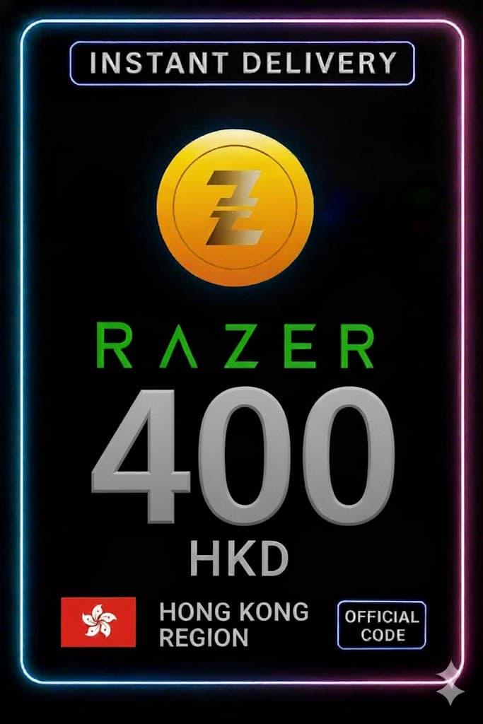 Razer Gold Hong Kong 400HKD