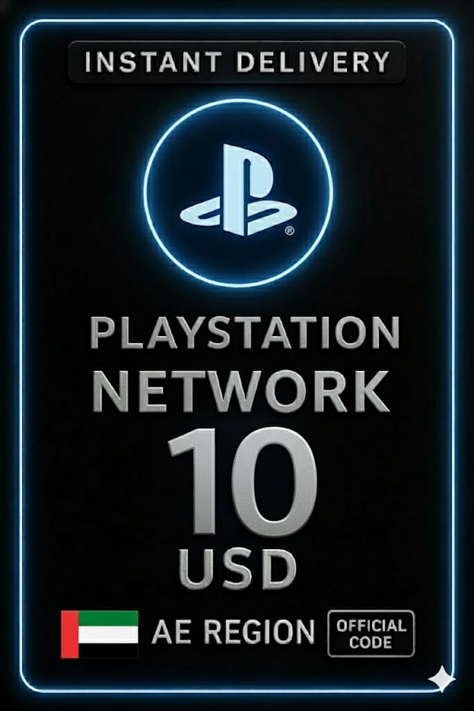 PSN карт 10 USD AE