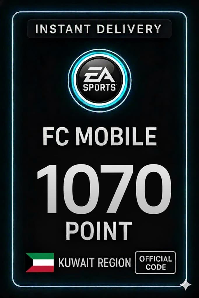 FC Mobile 1070 Ұпай Сыйлық картасы - Кувейт