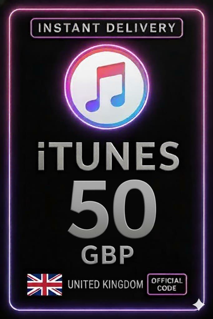 iTunes Gift Card GBP £50