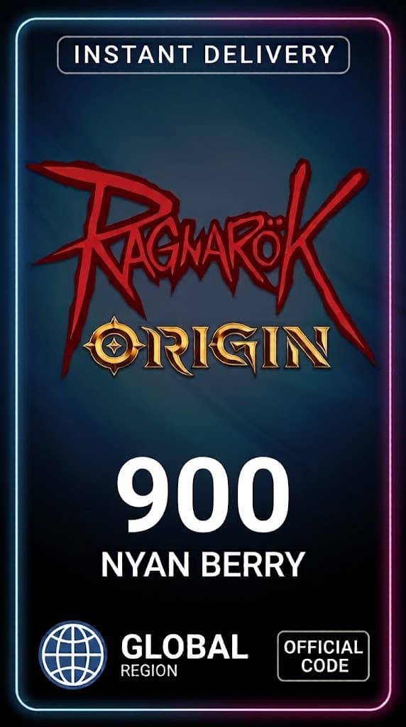 Ragnarok Origin Global - 900 Nyan Berry Top-Up
