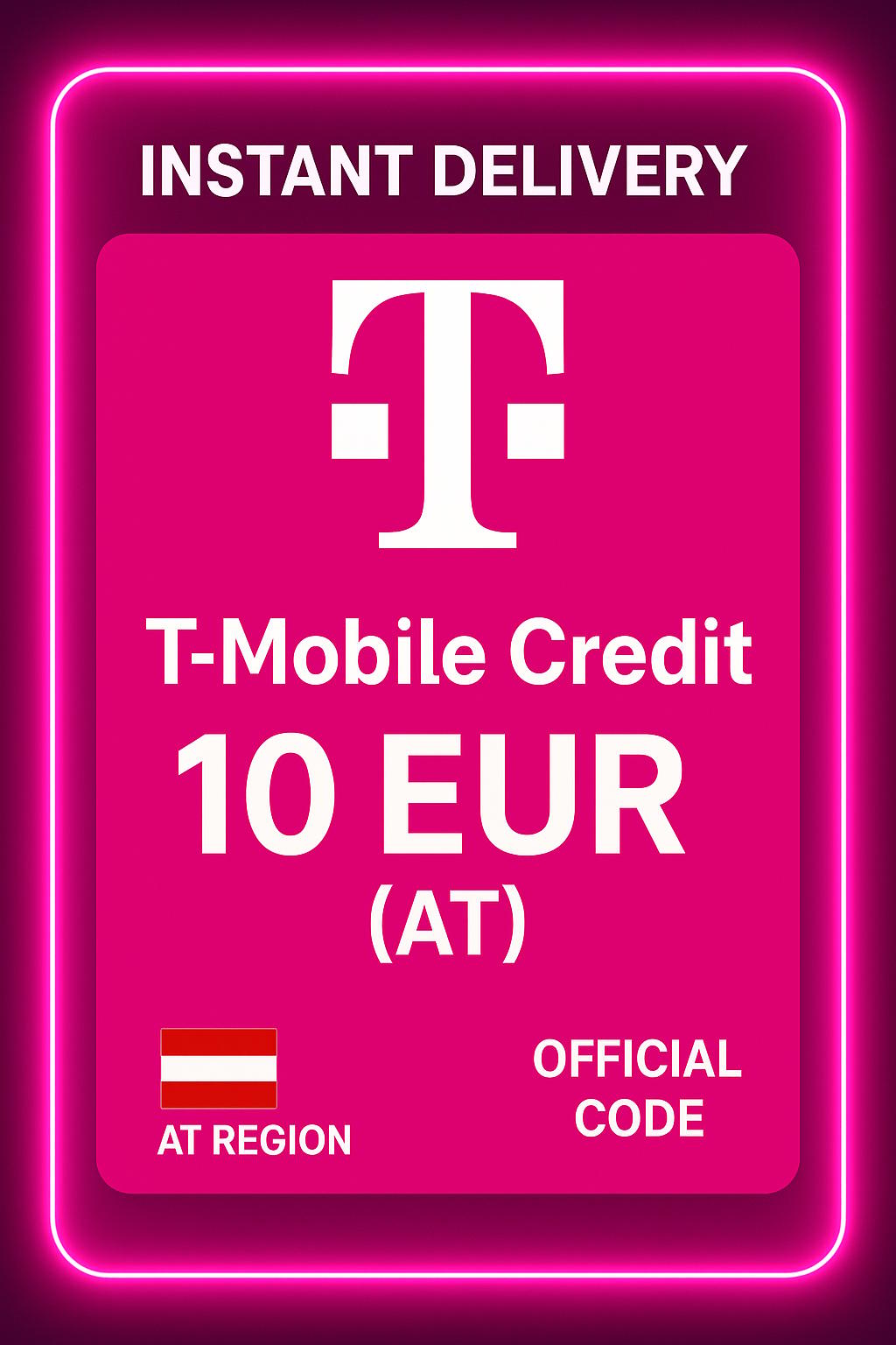 T-Mobile насыясы - 10 EUR (АТ)
