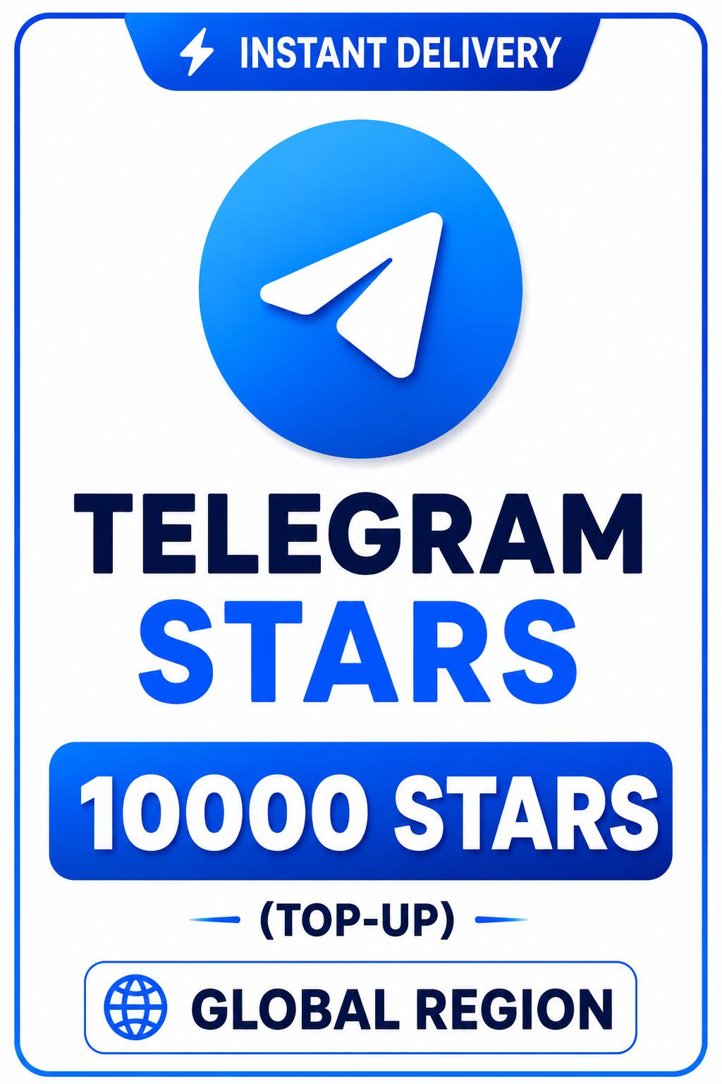 Telegram - 10000 Stars (Top-Up)
