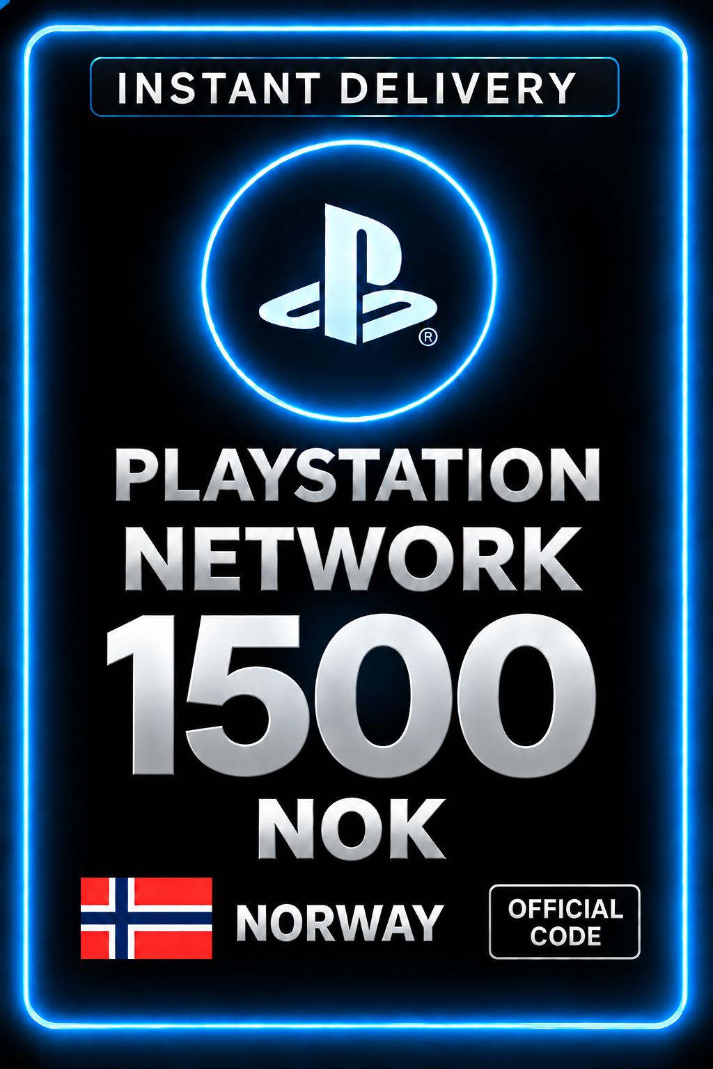 PSN Card Norway - 1500 NOK