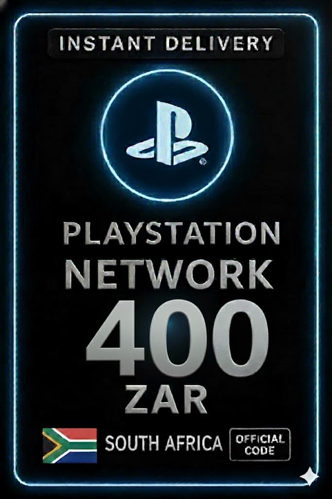 Playstation PSN kort 400 ZAR ZA
