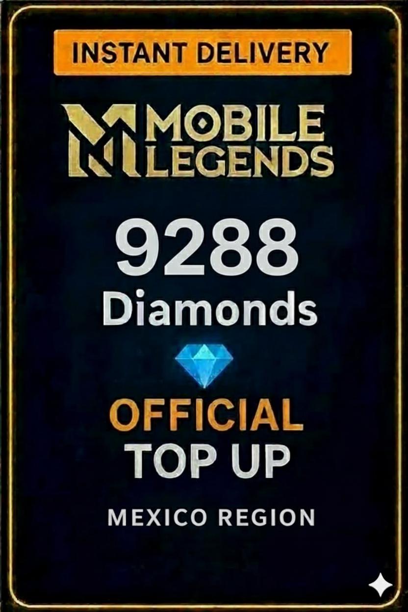 Mobile Legends - 9288 Diamonds Top-Up (Mexico)