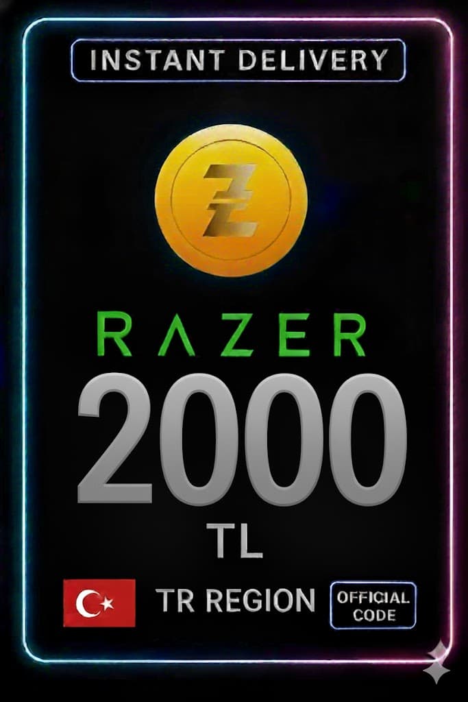 2000 TL Razer Gold Pin
