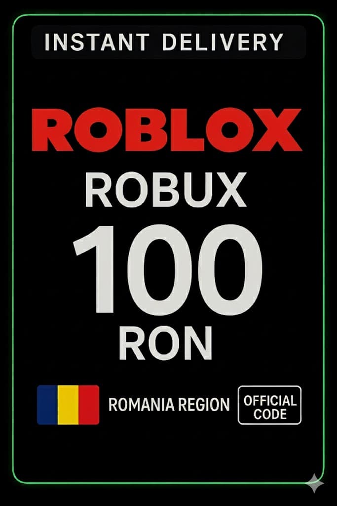 Roblox 100 RON Κάρτα Παιχνιδιού (RO)