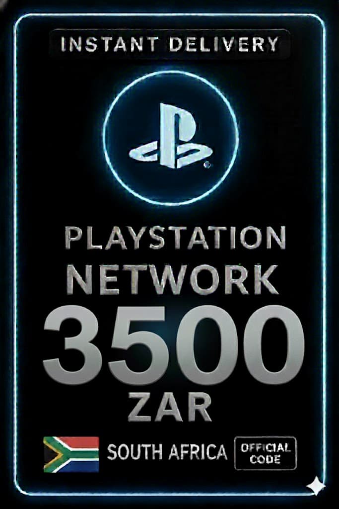 Playstation PSN Gjafakort 3500 ZAR ZA