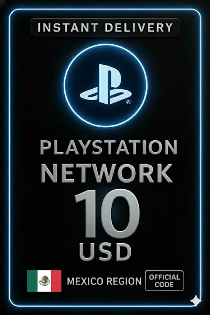 PSN Lahjakortti Meksiko - 10 USD
