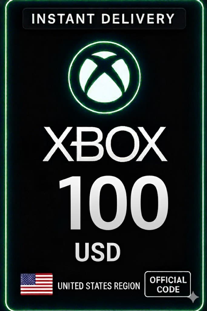Xbox Live Gift Card 100 Usd Wallet