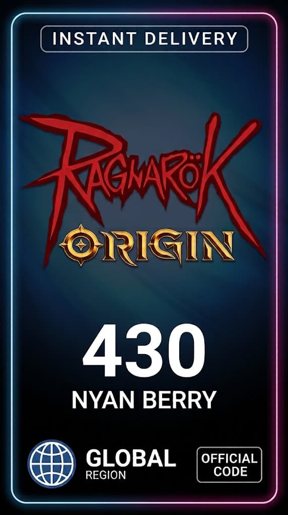 Ragnarok Origin Global - 430 Nyan Berry Top-Up