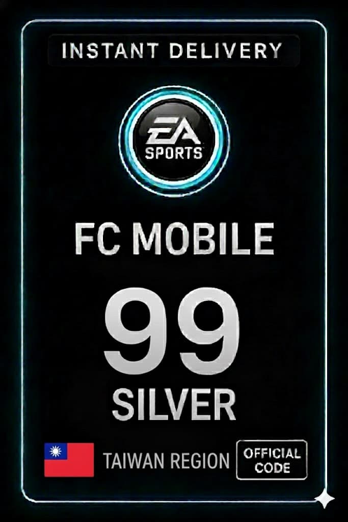 FC Mobile 99 Srebro Poklon Kartica - Tajvan