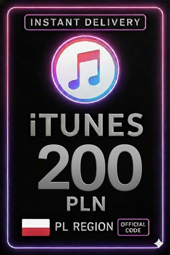 iTunes Gift Card 200 PLN