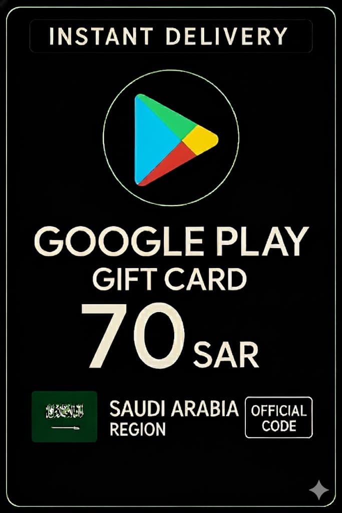 Google Play Gift Card - Saudi Arabia SAR 70
