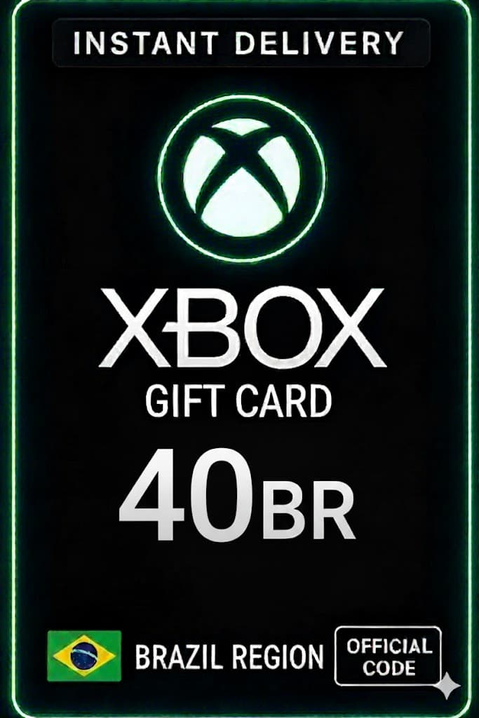 Tarjeta de regalo de Xbox Brasil - BR $40
